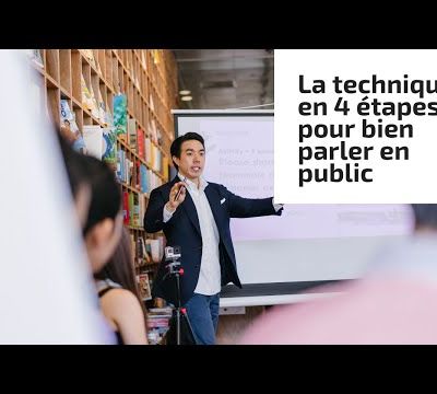 Retrouvez mes conseils sur YouTube pour prendre la parole en public 