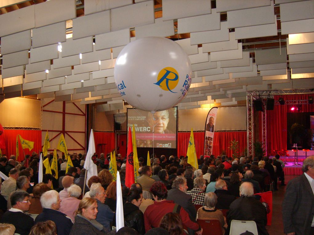 30 Janvier 2010, les militants radicaux de gauche picards sont venus nombreux soutenir leurs candidates et leurs candidats lors du meeting de lancement de la campagne des élections régionales de la liste "Avec la gauche rassemblée pour la Picardie