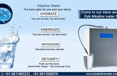 Qualities Of The Alkaline Water Ionizers