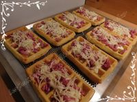 Gaufres gratinées à la carotte