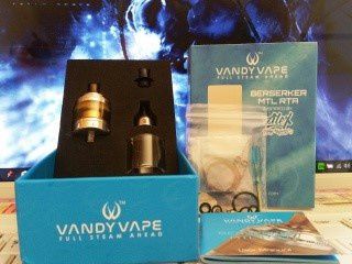 Test - Reconstructible - Atomiseur - Berserker MTL de chez Vandy Vape