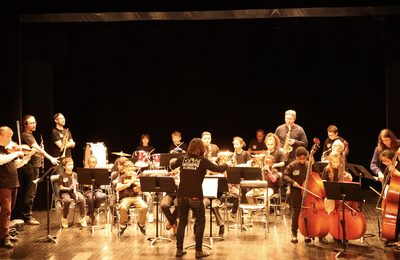 Concert inaugural de l'Orchestre de l'école élémentaire du Petit-Vaugirard, de Montereau-Fault-Yonne