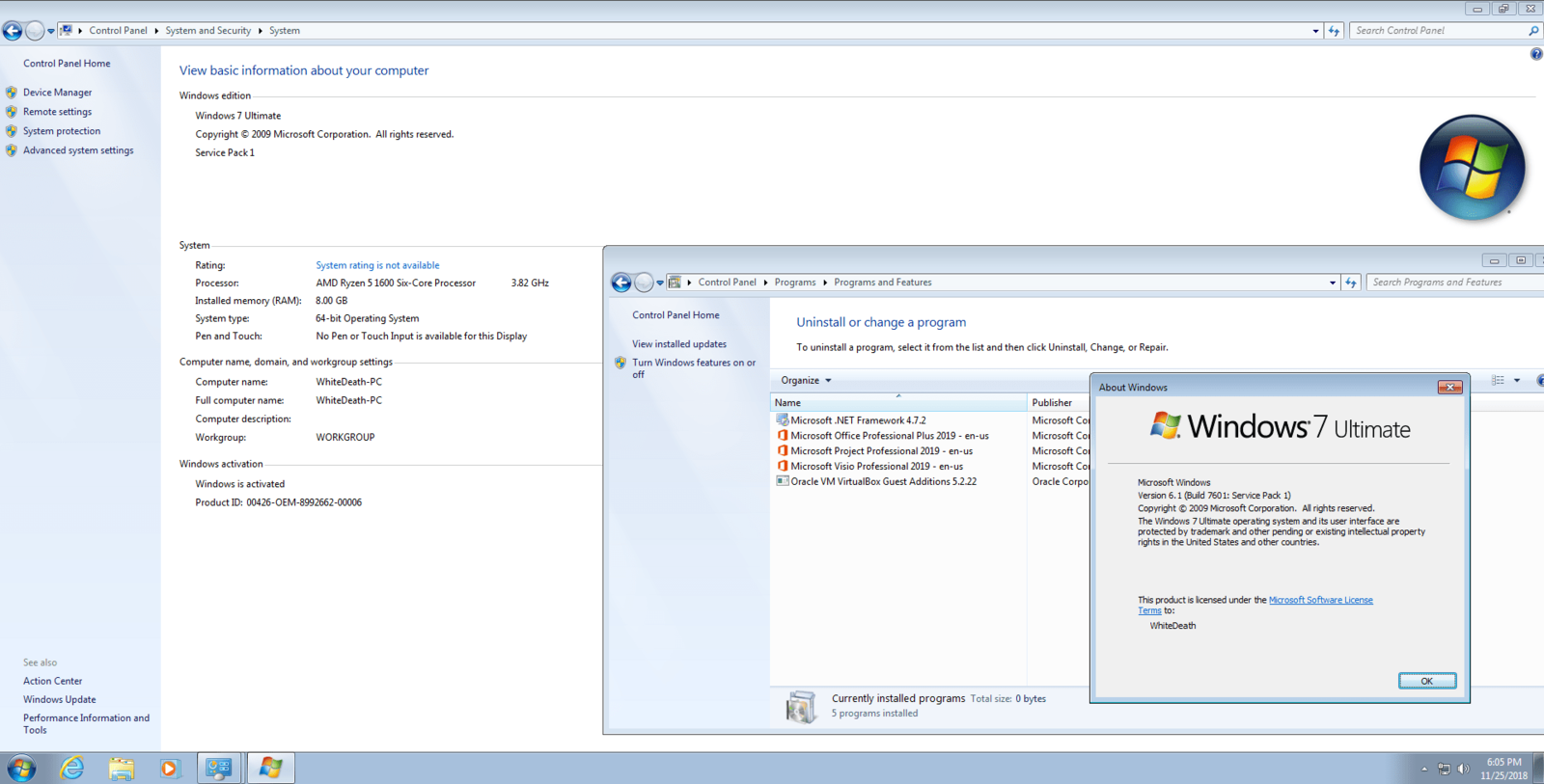 office 2019 windows 7