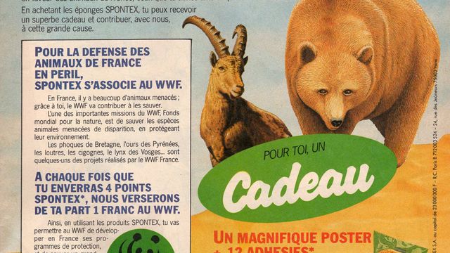 SPONTEX SAUVE LES ANIMAUX !