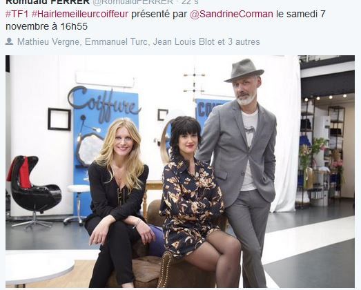 Le meilleur coiffeur dès le 7 novembre après-midi sur TF1.