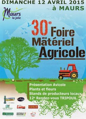 Foire au matériel agricole à Maurs