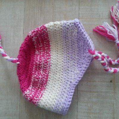 Crochet - Bonnet péruvien