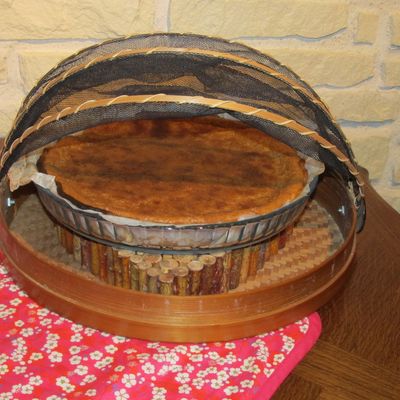 Tarte au sucre cassonade