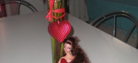 robe au coeur pour barbie "vos réalisations"