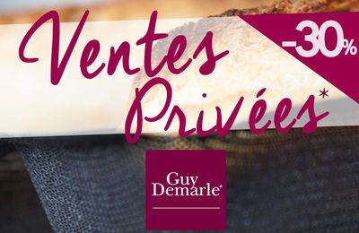 Portes ouvertes spéciales "Ventes privées" Guy Demarle!!!!!!!!!!!