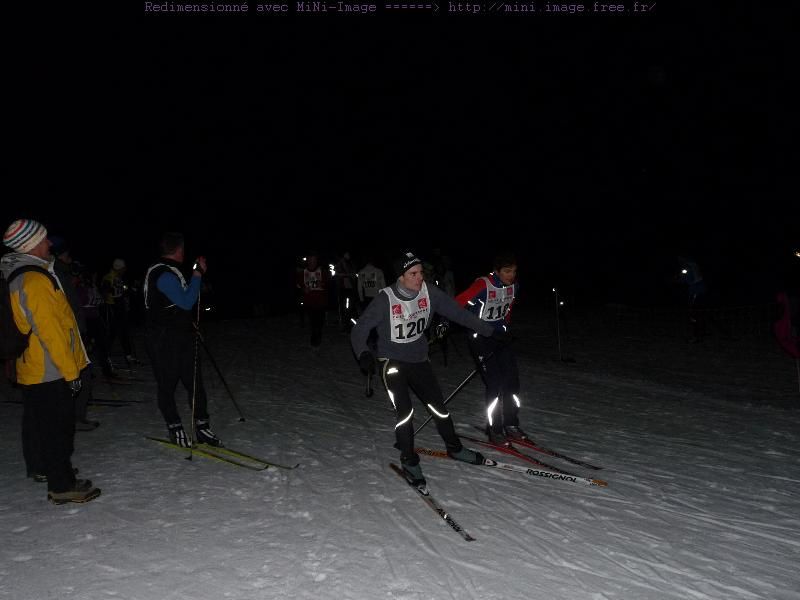 Course de ski de fond organisée par l'INPG le 23 Février 2012 à Chamrousse.