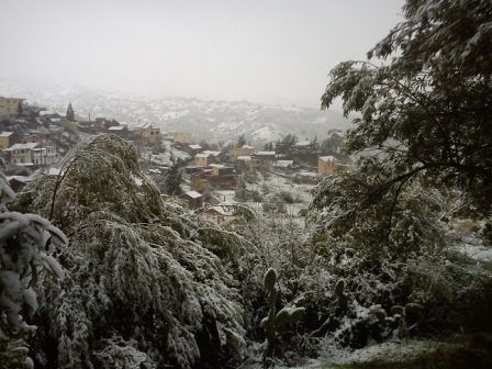 souvenir de la tempête de neige en février 2012 a Tifra