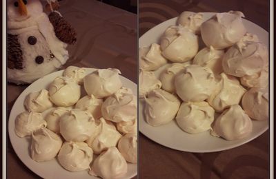 Meringues de Noël 