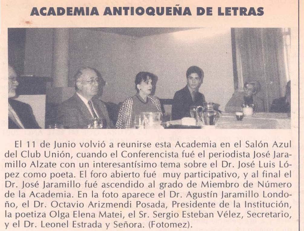 Album - Recuerdos Academia Antioqueña de Letras
