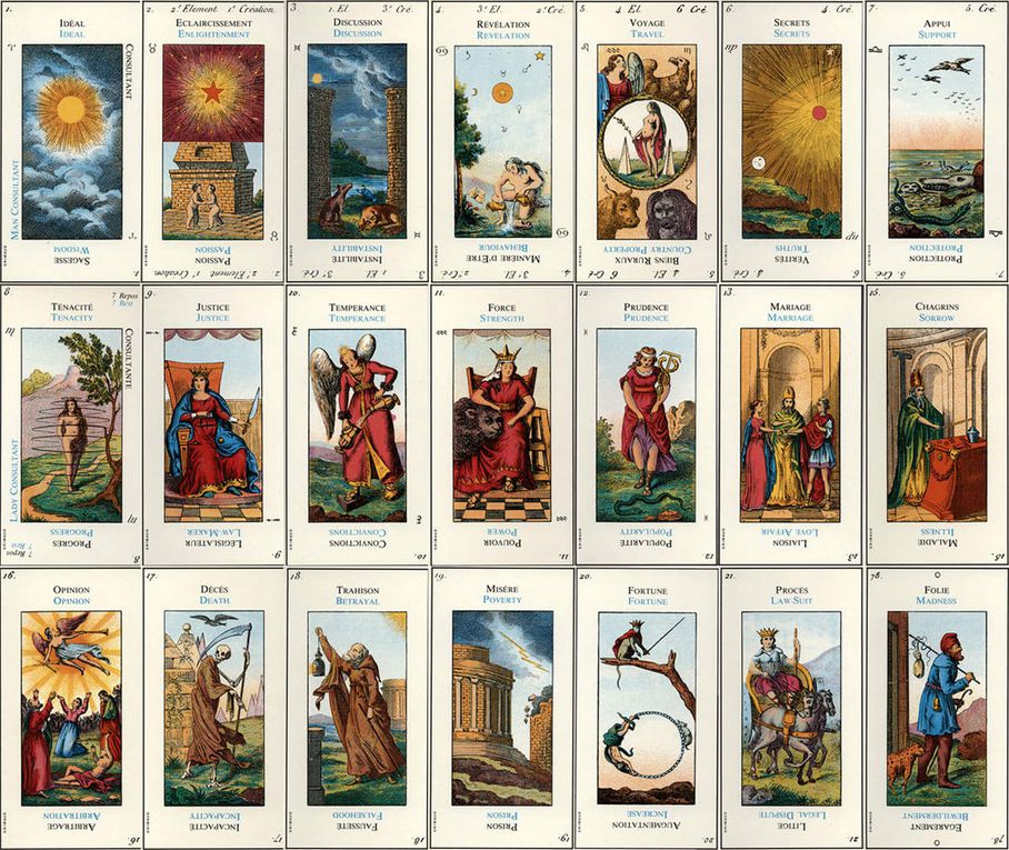 Grand Etteilla ou tarot égyptien