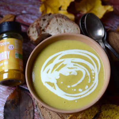 Velouté de panais au curry #végétarien
