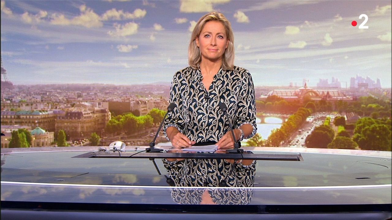 Jt 20h France 2 Anne Sophie Lapix Anne-Sophie Lapix JT 20H France 2 le 03.10.2022 - Les Caps de TomA