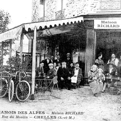 La rue du Moulin de Chelles