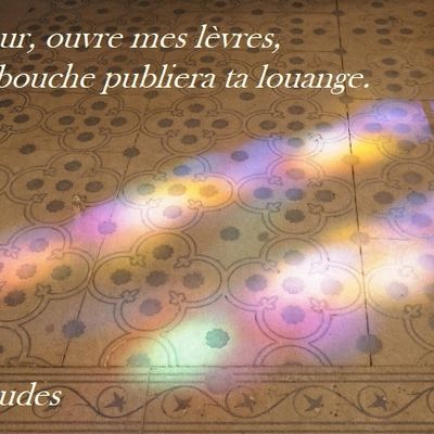  « Ne fermez pas votre cœur comme au désert, comme au jour de tentation et de défi