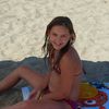 anais a la plage