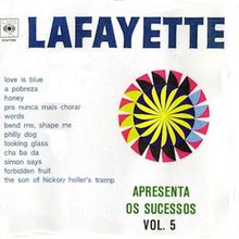 Apresenta os sucessos vol. 5 (1968) - Lafayette