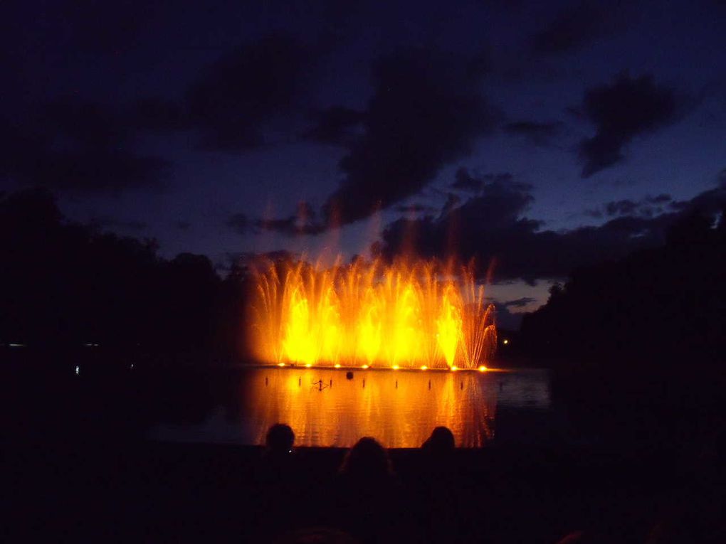 Fountains and music in Lunéville