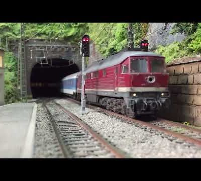 Le réseau H0 de Cristóbal Miranda au Chili