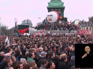 Discours de Jean-Luc Mélenchon à Bastille le 18 Mars 2012