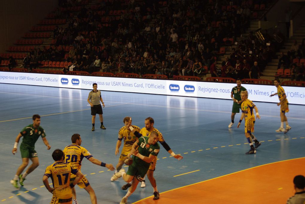 Match de Handball du 30 mars 2012 au Parnasse à Nîmes - Un match sous haute tension...