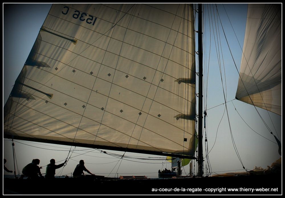 Régate de vieux gréements dans la Baie de la Baule - Photos Thierry Weber