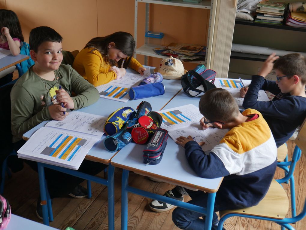 Petit temps de classe avant la fouille archéologique
