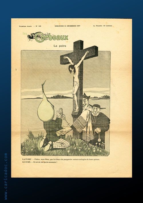 &quot;Les Corbeaux, une revue antilcléricale Belle Époque&quot; : exposition itinérante à louer