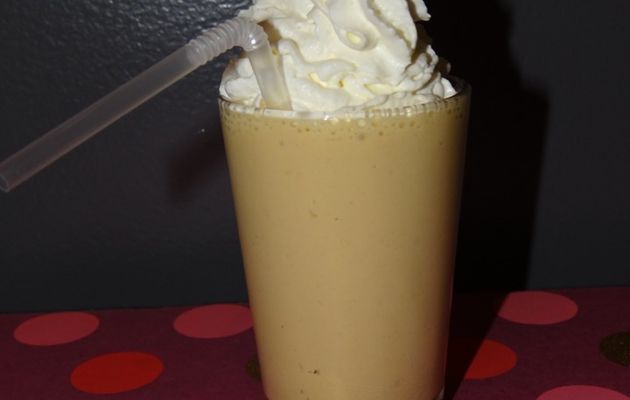 Milkshake banane/caramel au beurre salé