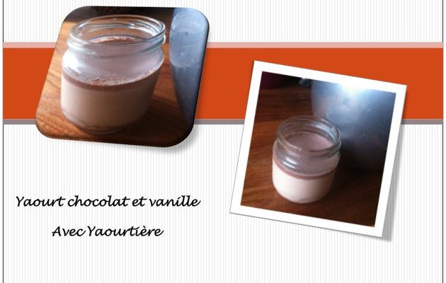 Yaourt Maison Chocolat et Vanille ...