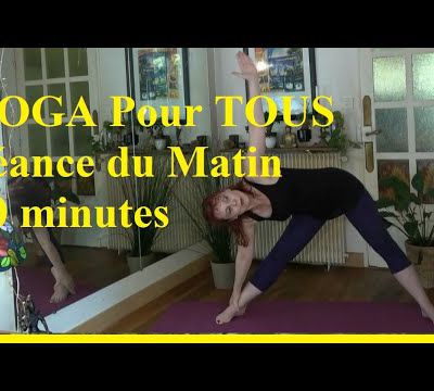 Courte séance de  hatha yoga pour s'initier ou pour les jours où l'on manque de temps