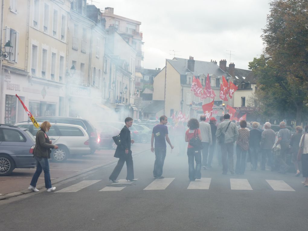 Réforme des retraites, le mouvement social sans précédent à Montargis: le 25 mai, les 7 et 23 septembre, les 2,12 et 16 octobre 2010