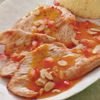 escalope de veau tomate et amandes