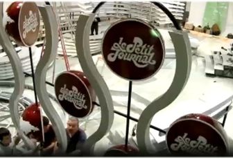 Premières images du plateau du Petit Journal de Canal +