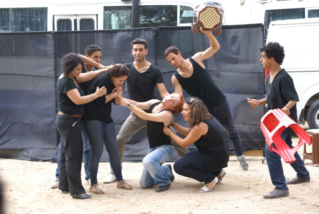 Action Caravane théâtre en Tunisie