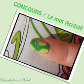 CONCOURS / Le (deuxième) mot : acidulé