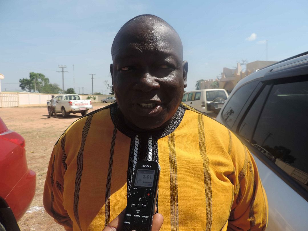 Le président régional de la Chambre des Métiers et de l’Artisanat du Burkina du Centre-sud, Hermann Zoungrana se réjouit de la tenue de la foire d’exposition des produits locaux.