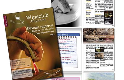 Wineclub Magazine n°1 - avril 2008