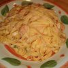 Tagliatelles aux scampis