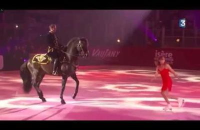  Line BONNET et Yann VAILLE Patineuse à cheval Ma plus belle histoire d'amour c est vous