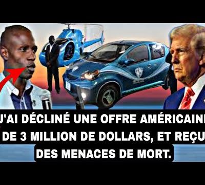 LA VOITURE MADE IN AFRICA CHOQUE TRUMP QUI REFUSE DE LUI ACCORDER LE BREVET... - 13/02/2025.