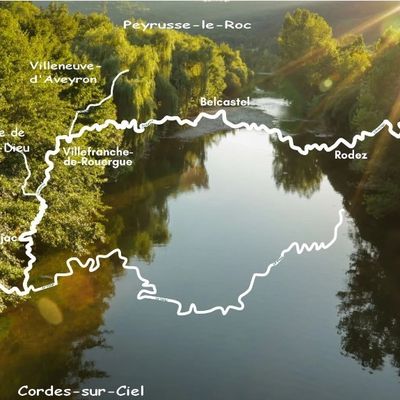 Au fil de l'Aveyron : 1ère étape