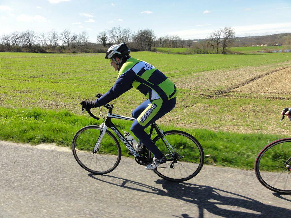 Sortie route en Quercy blanc, le CR de Gégé