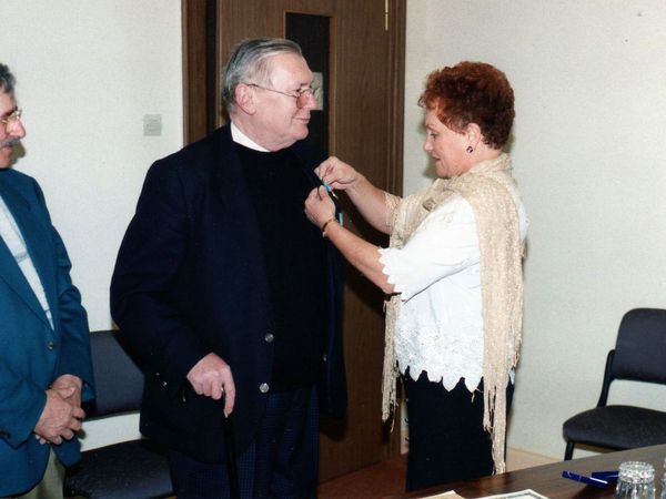 Jean CALASTRETTI médaillé en 1995 à Algrange