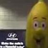 Une banane effrayante