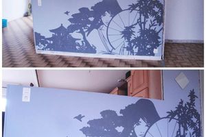 décoration sur mur